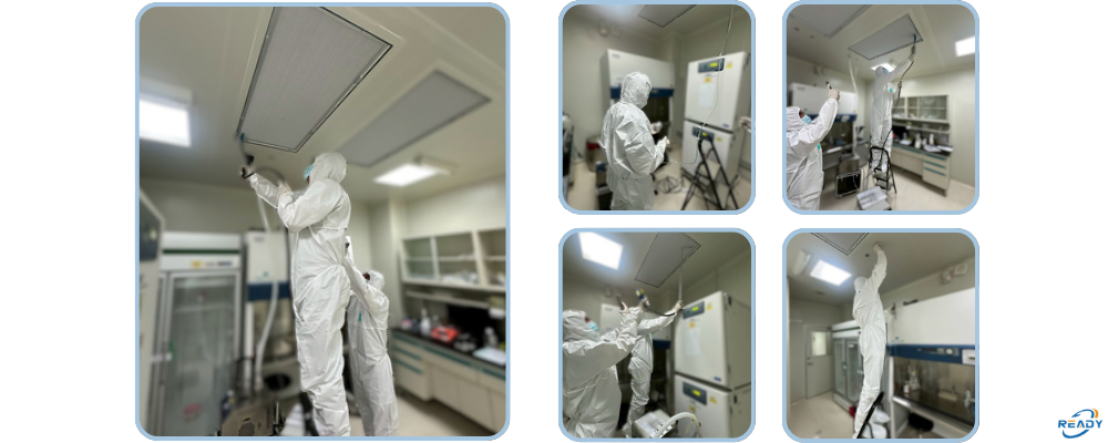 無塵室環境檢測服務｜潔淨室環境監測｜銳靛生技 READY