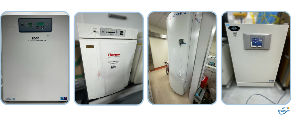 CO₂培養箱遊校｜二氧化碳培養箱 CO₂ 濃度與溫度檢測｜ READY 銳靛生技