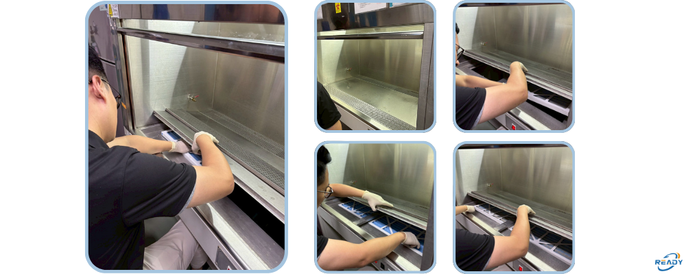 無菌操作台初級濾網更換服務介紹 | 濾網堵塞對氣流的影響 | READY 銳靛生技