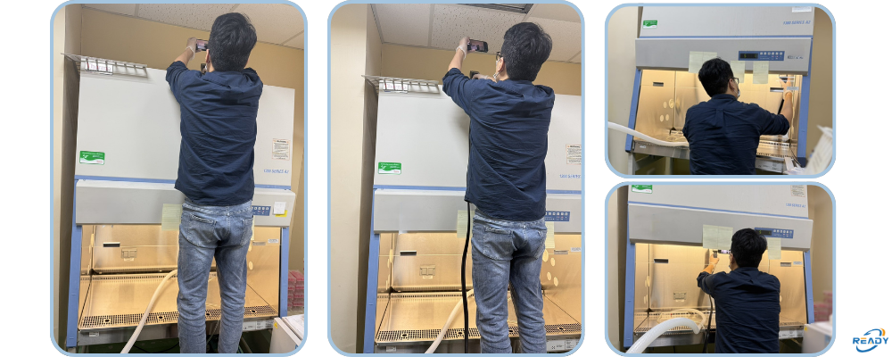 實驗室安全規範符合性｜ HEPA 濾網完整性測試｜READY 銳靛生技