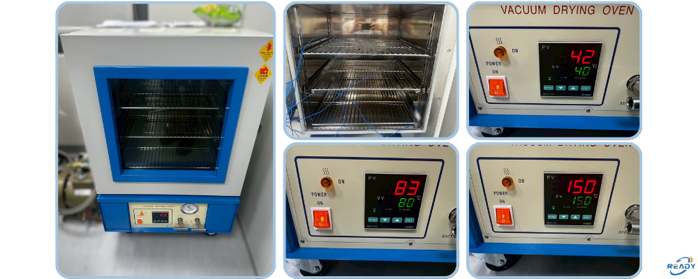 真空烘箱實測溫度 vs 面板顯示值比較｜READY 銳靛生技