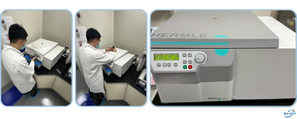 離心機校驗紀錄｜轉速溫度與時間精度測試｜銳靛生技 READY